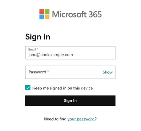 microsoft office 360 go daddy sign on.